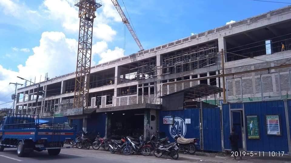 SM City Daet During Construction